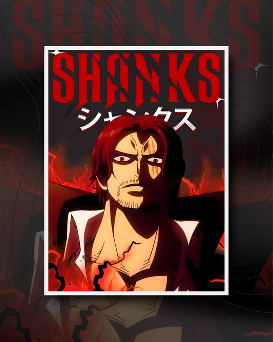 Shanks-4 - OnePiece - Anime WallPoster