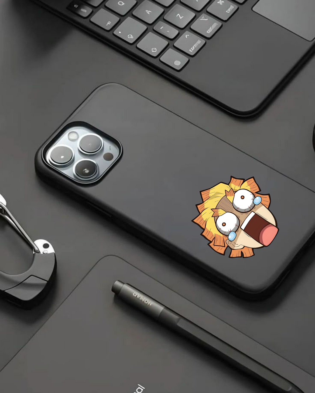 Zenitsu Feared - Sticker