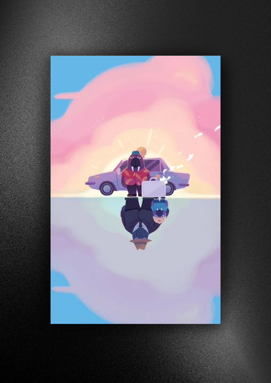 ODD TAXI | ANIME | POSTER