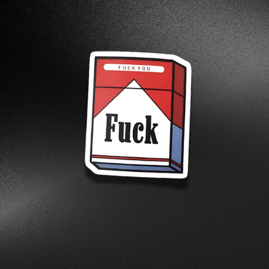 FU*K-CIGARATTE PACK | STICKER