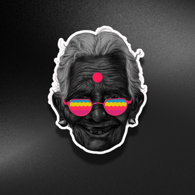 OLD CULTURE ILLUSTRATED | STICKER