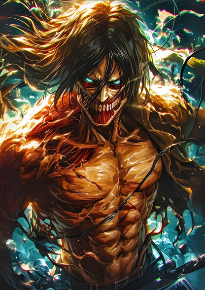 TITAN-EREN-ATTACK ON TITAN | ANIME | POSTER
