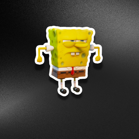 ANGRY SPONGEBOB | STICKER