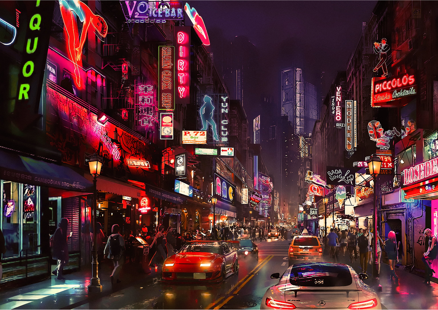 STREET LIFE | LANDSCAPE | POSTER