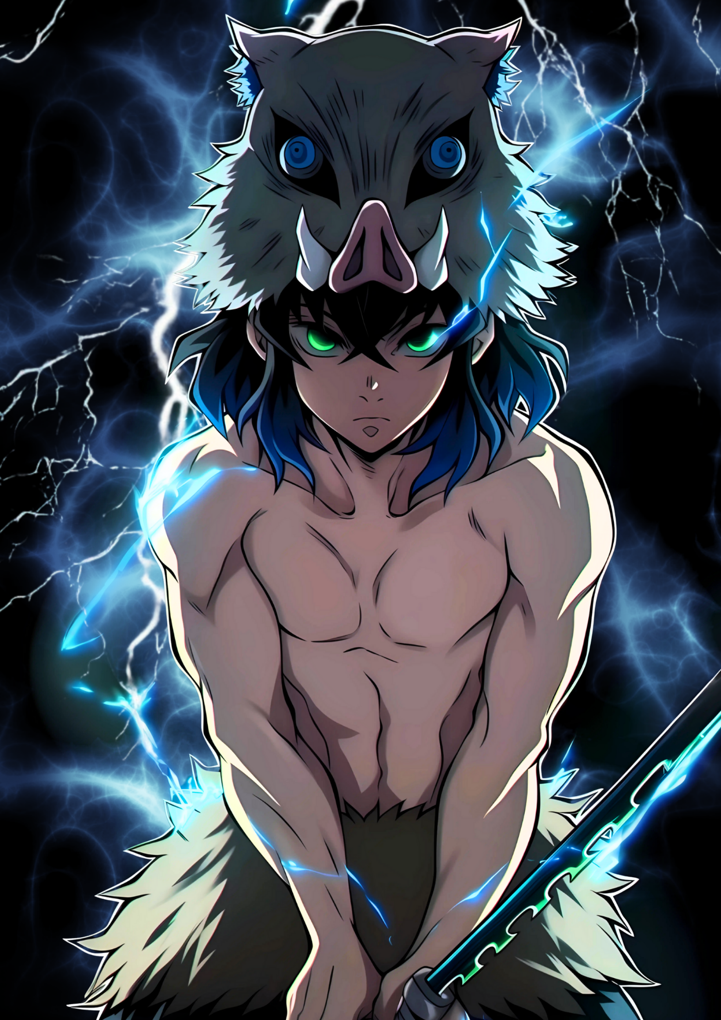 INOSKE-DEMON SLAYER | ANIME | POSTER