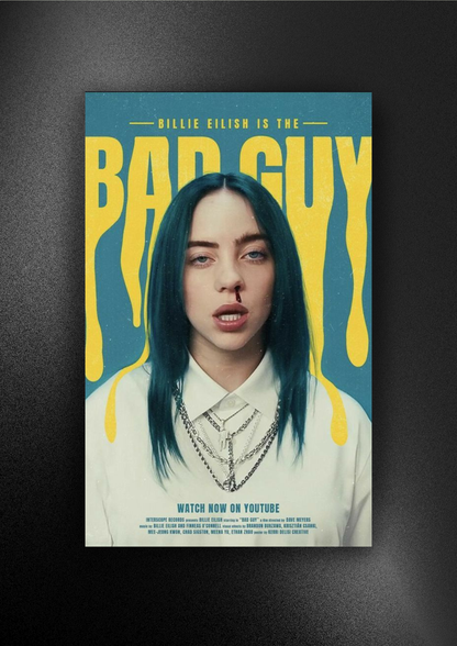 Billie Eilish | Bad Guy | Poster
