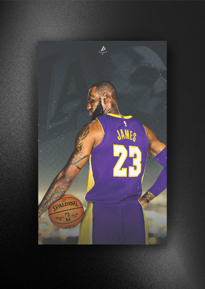 JAMES-NBA |  BASKET BALL | POSTER