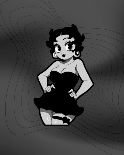 Betty Boop - Sticker