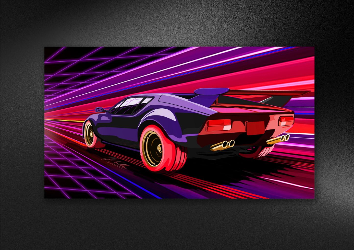 CAR ILLUSTRATOR | LANDSCAPE | POSTER