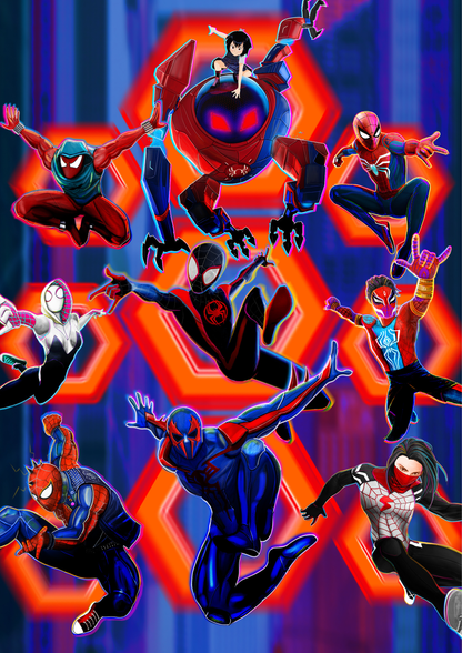 Spider-man Animation - Poster