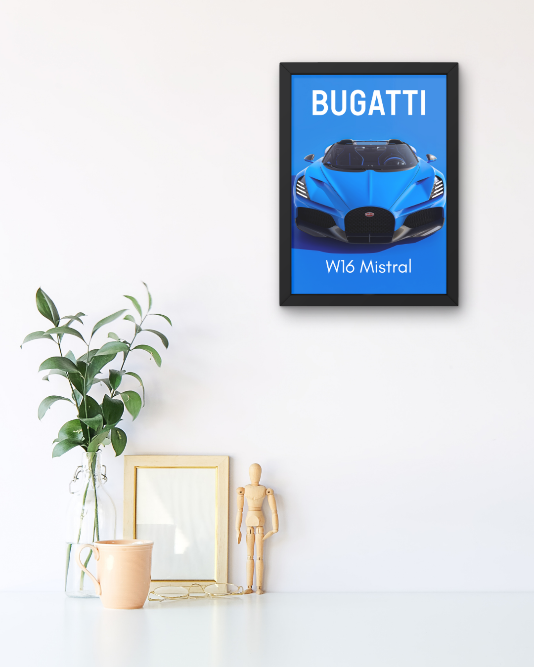 BUGATTI W16 MISTRAL | WALL FRAME