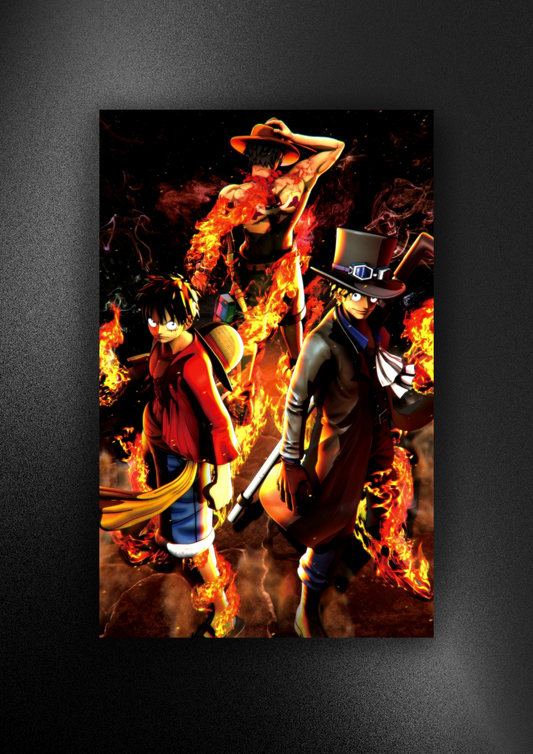 ONE PIECE-ASL-BROTHERS | ANIME | POSTER