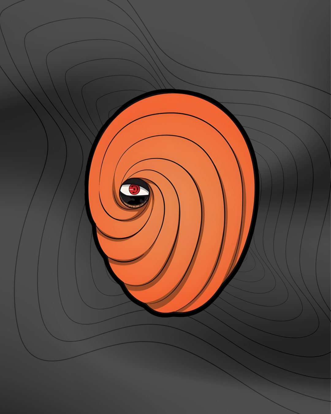 Obito Mask - Sticker