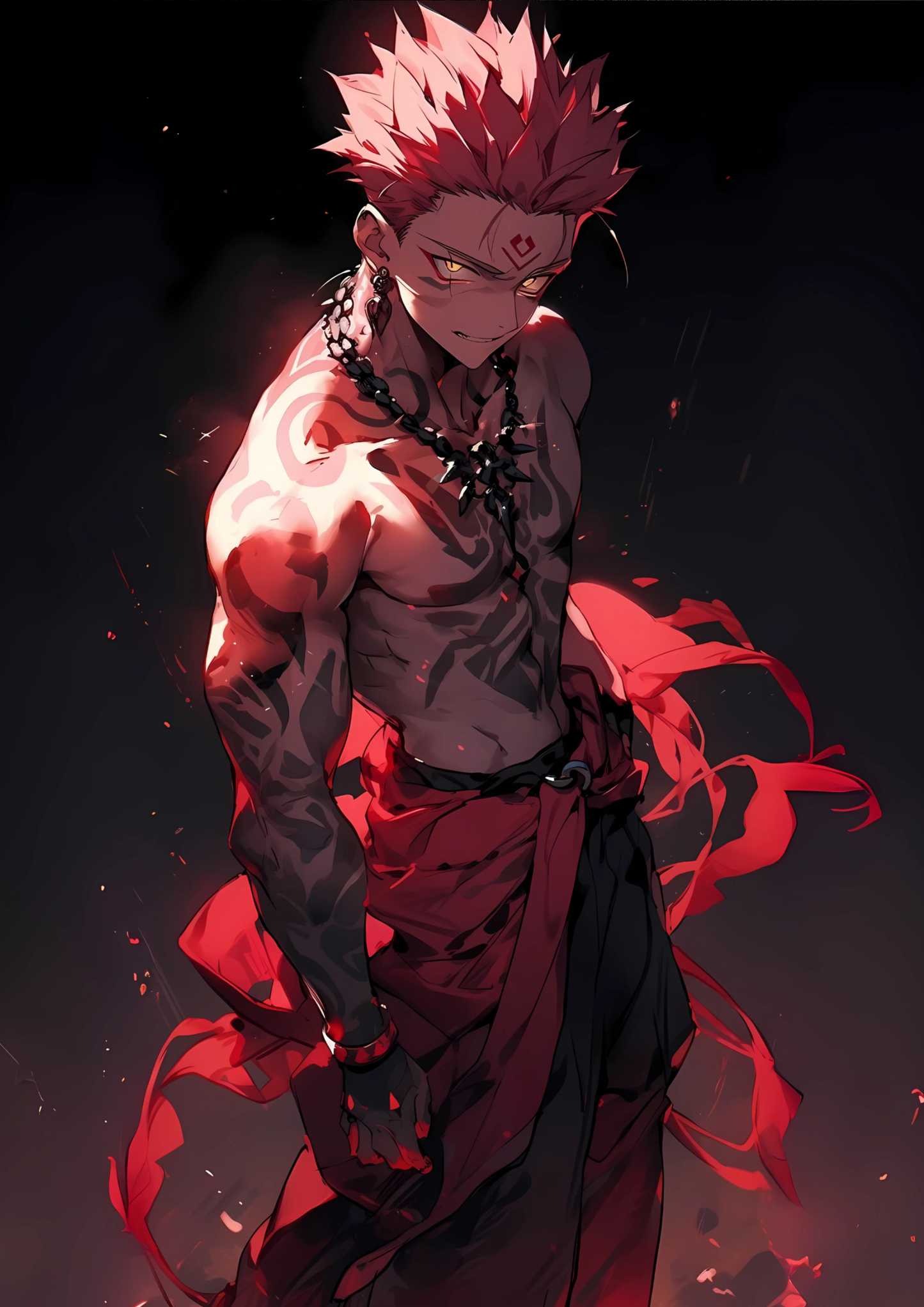 SUKUNA-JUJUTSU KAISAN | ANIME | POSTER