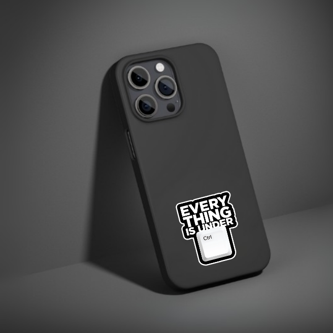 EVERYTHING IS UNDER CONTOL | STICKER
