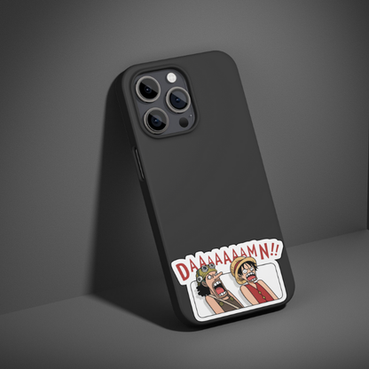 USOPP & LUFFY DAMN | STICKER