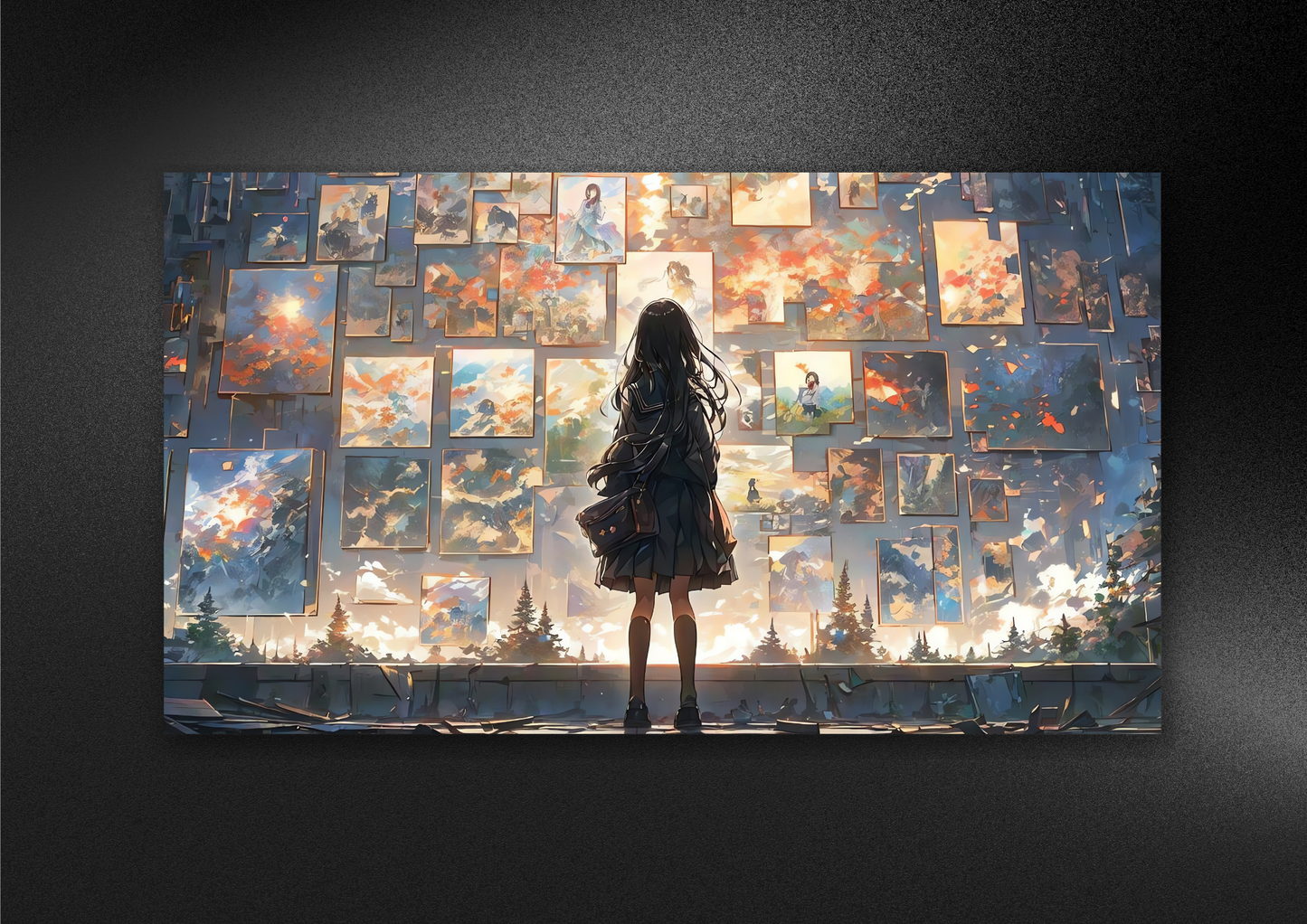 ANIME GIRL | LANDSCAPE | POSTER