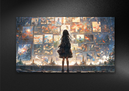 ANIME GIRL | LANDSCAPE | POSTER