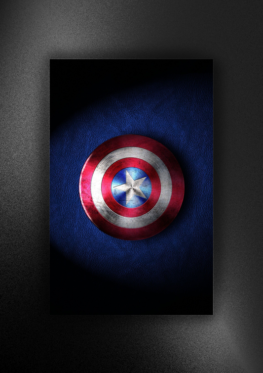 Captain America shield  - Poster