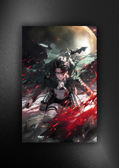 LEVI-ATTACK ON TITAN | ANIME | POSTER