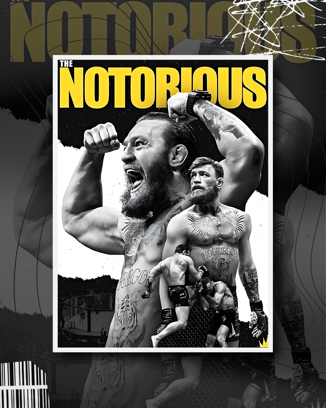 CONOR McGREGOR - MOTIVATION POSTER