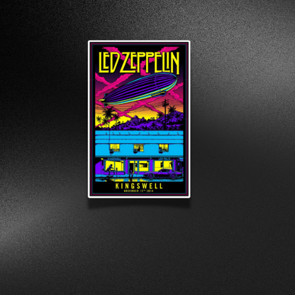 LED ZEPPELIN-MUSIC BAND | STICKER