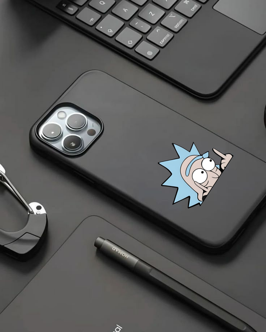 Rick Middle Finger - Sticker