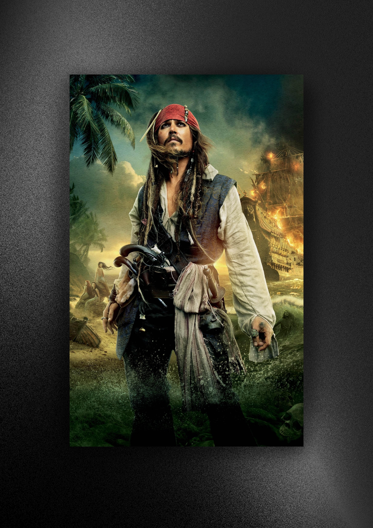 Pirates of the caribbean| Johnny-Depp | Movie | Poster