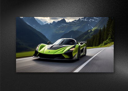 SUPER CAR | LANDSCAPE | POSTER