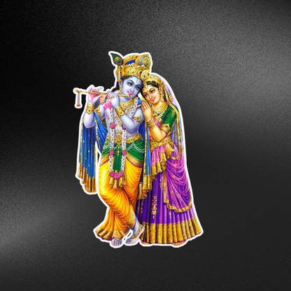 KRISHNA-RADHA | STICKER