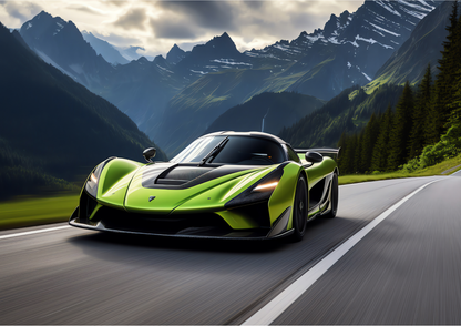 SUPER CAR | LANDSCAPE | POSTER