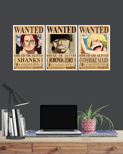 RORONOA ZORO - ONE PIECE WANTED POSTER