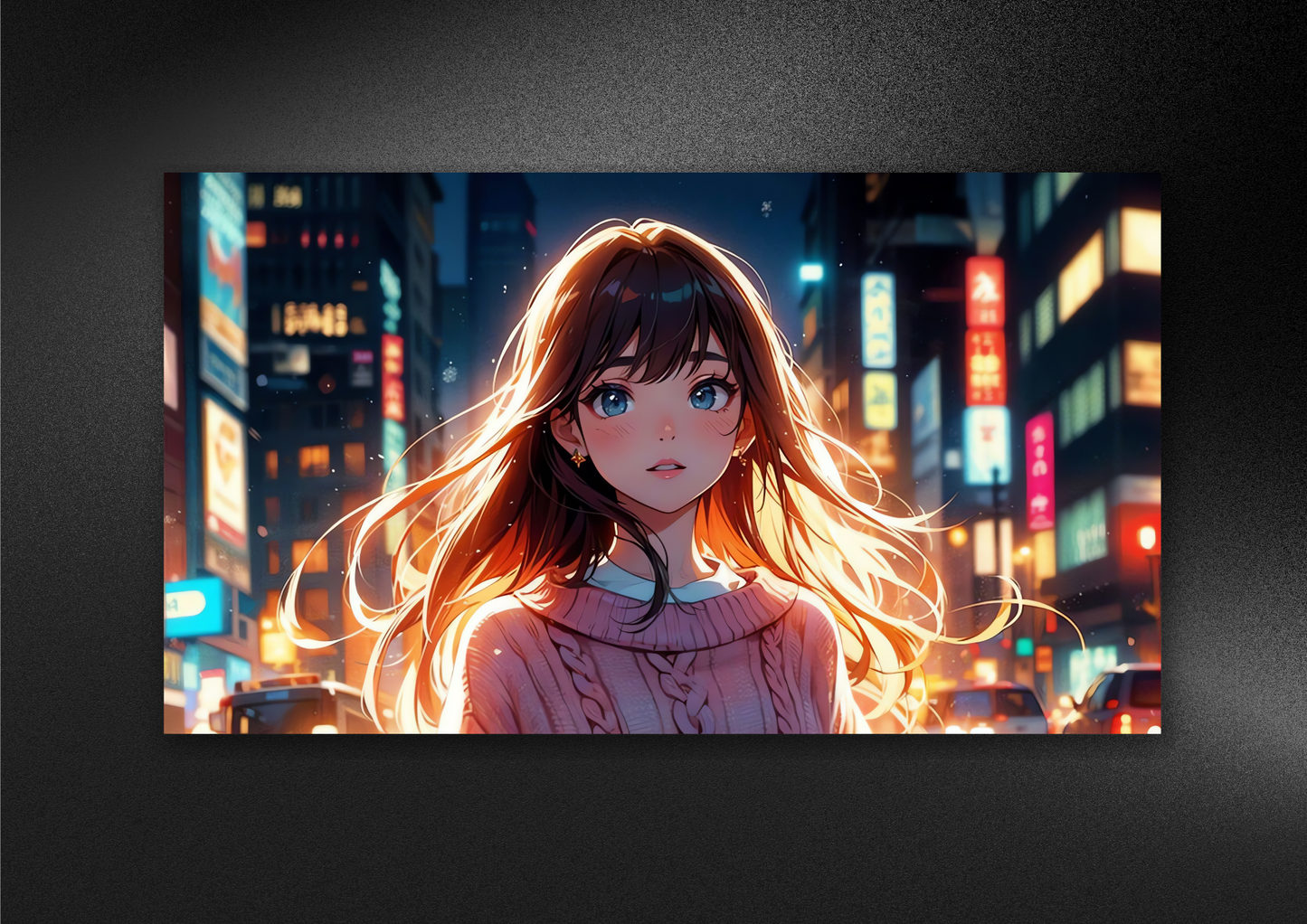 ANIME-GIRL | LANDSCAPE | POSTER