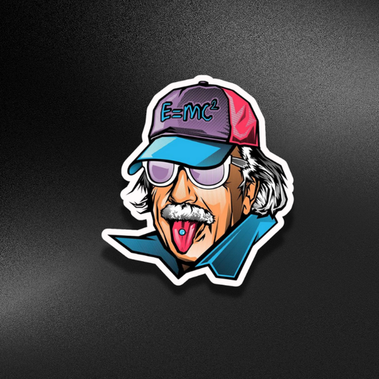 TRIPPY EINSTEIN | STICKER