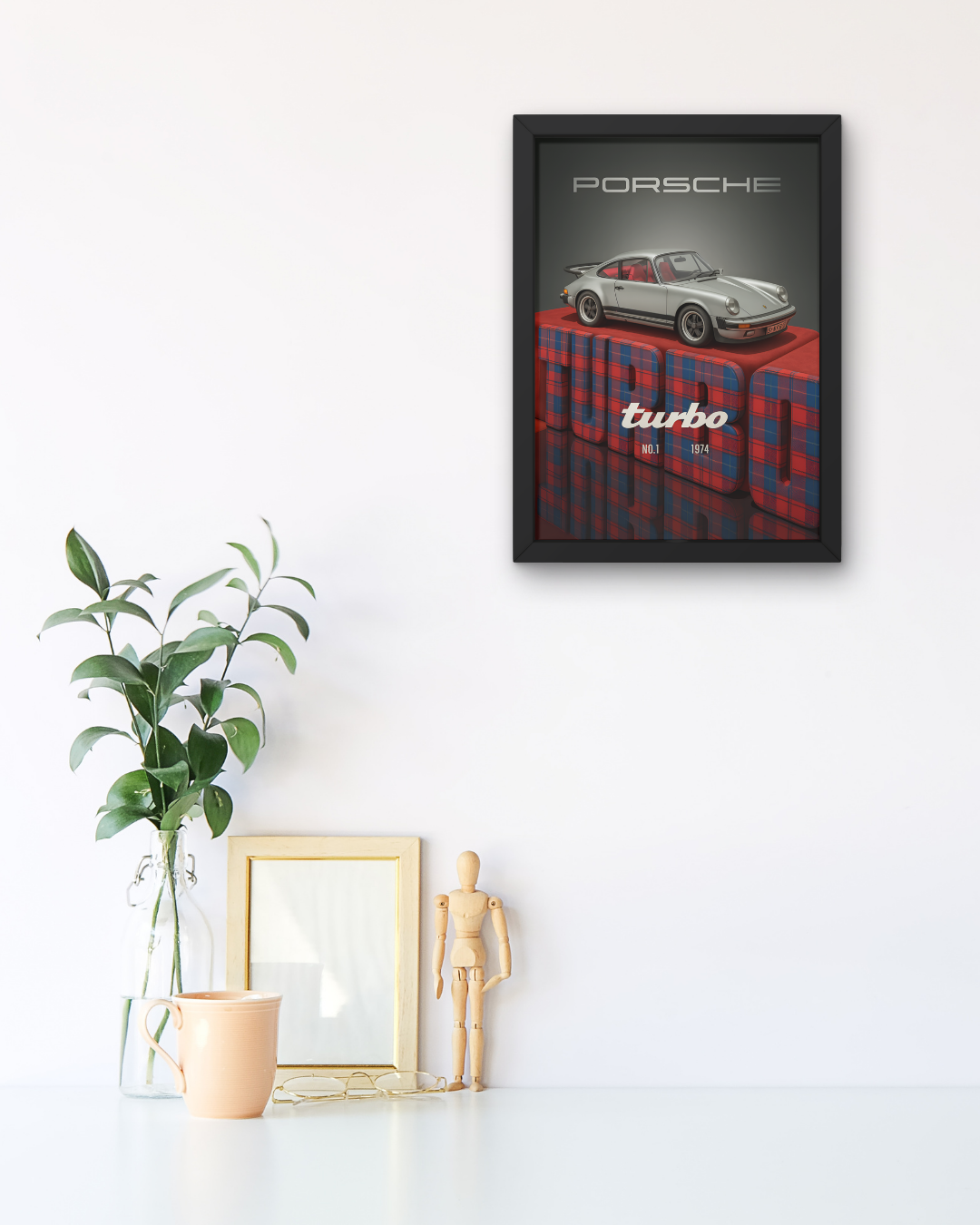 PORSCHE 911 TURBO | WALL FRAME
