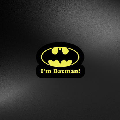 I'M BATMAN | STICKER