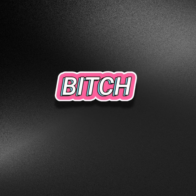 BITCH | STICKER