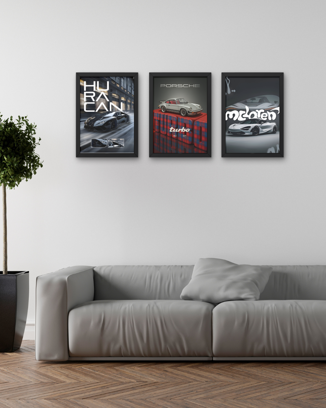 PORSCHE 911 TURBO | WALL FRAME