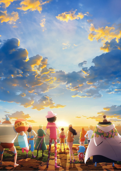 ONE PIECE-STRAW HATS| ANIME | POSTER