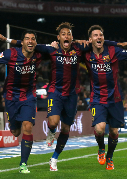 SUAREZ-NEYMAR-MESSI | FOOTBALL | POSTER
