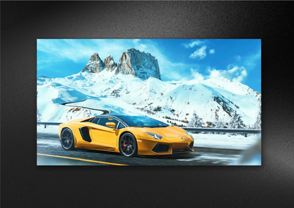 LAMBORGHINI -AVENTADOR | LANDSCAPE | POSTER