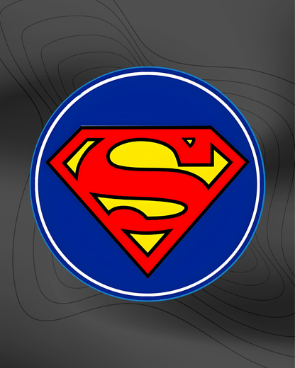 Super Man Logo - Sticker