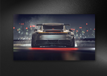 PORSCHE-911 GT3RS | LANDSCAPE | POSTER