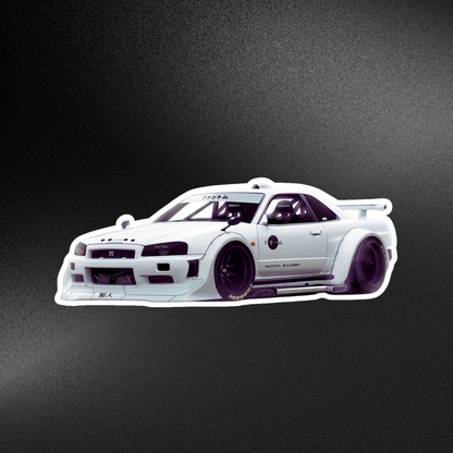 SKYLINE-GTR-JDM-CAR | STICKER