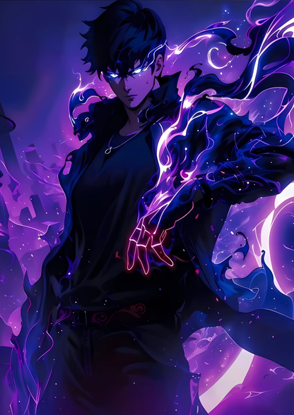 SUNG JIN WOO-SOLO LEVELING | ANIME | POSTER