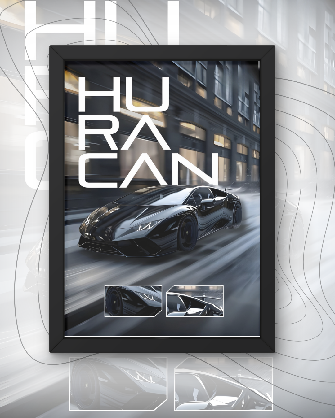 LAMBORGHINI HURACAN | WALL FRAME